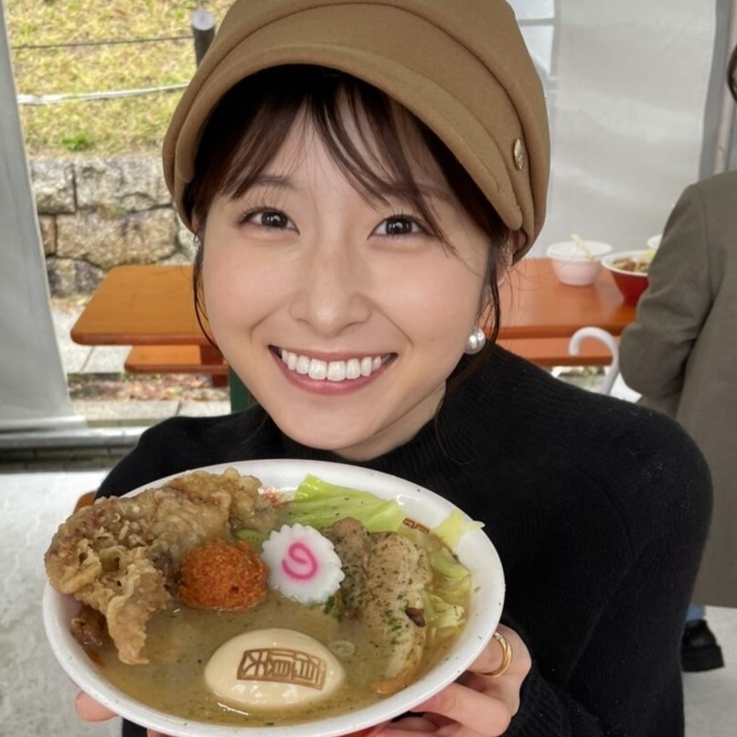 「大阪城極上ラーメンフェスタ」サポーター  ytv 佐藤佳奈アナウンサー