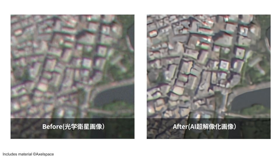 市街地のAI超解像度化