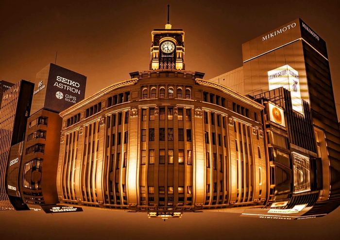 「JAPAN SHOT 307」2024-02-18 17:40:43 東京・銀座 594mm×420 A2 シルバープリント