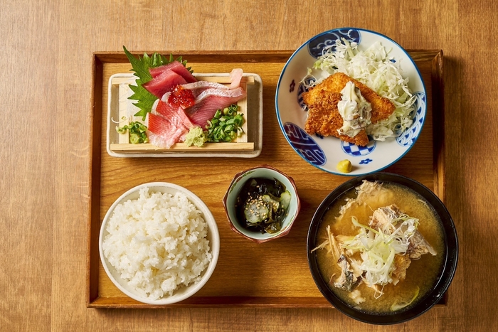 選べる金目鯛おさかな食堂定食【金目鯛フライ】