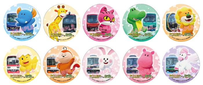 コラボ缶バッジのイメージ