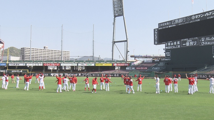 練習風景(広島東洋カープ)