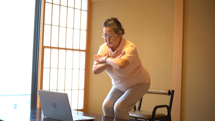 幅広い年齢層が参加