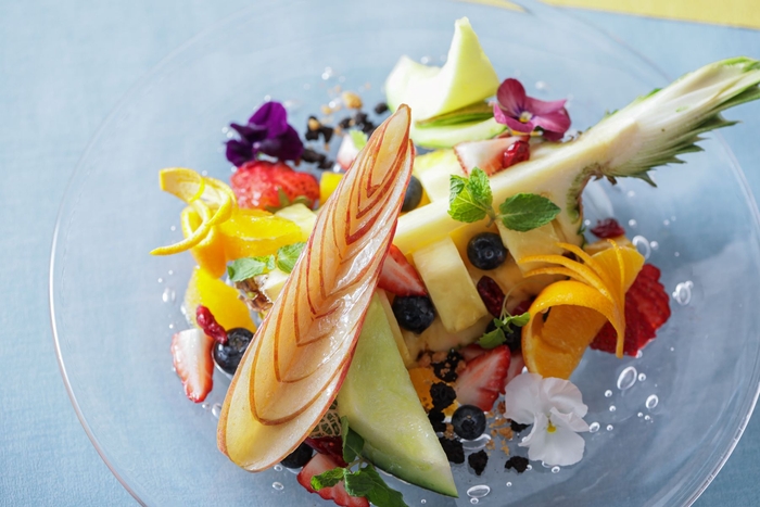 季節のフルーツ盛り合わせ(+2,800円)