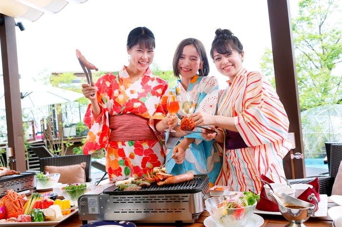家族みんなでワイワイBBQ!