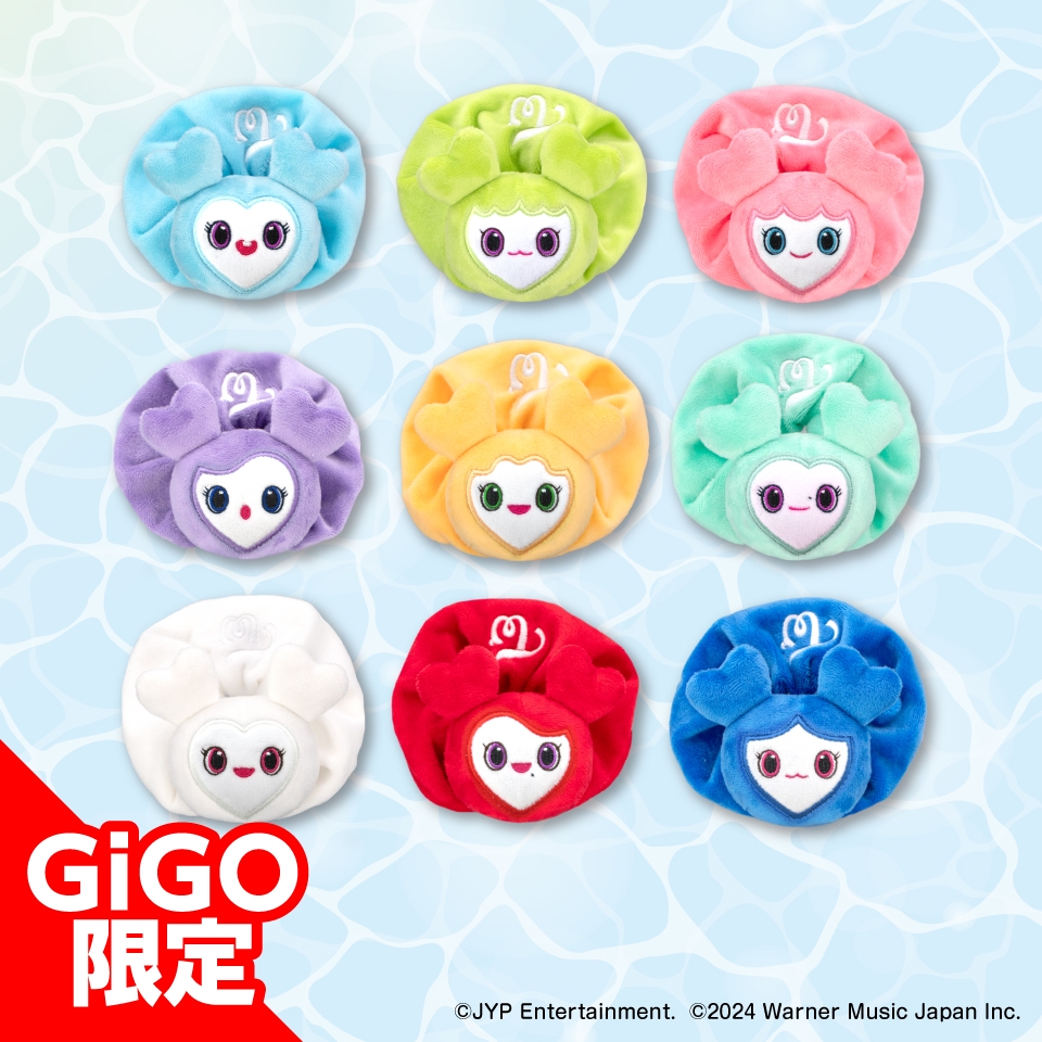 ▲TWICE LOVELYS ぴょこきゅんシュシュ(全9種)