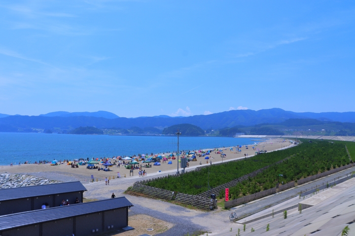 高田松原海水浴場(提供:陸前高田市)