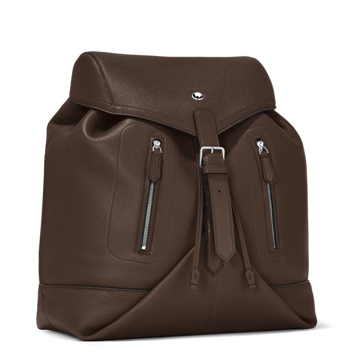 モンブラン ソフトグレイン バックパック(エボニー)　381,700円(税込)　銀座本店限定