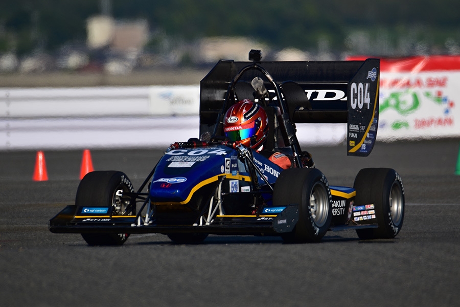 学生フォーミュラ日本大会2024での走行の様子