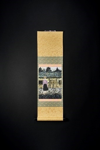 ミニ掛軸【伊藤潤二_うずまきC】