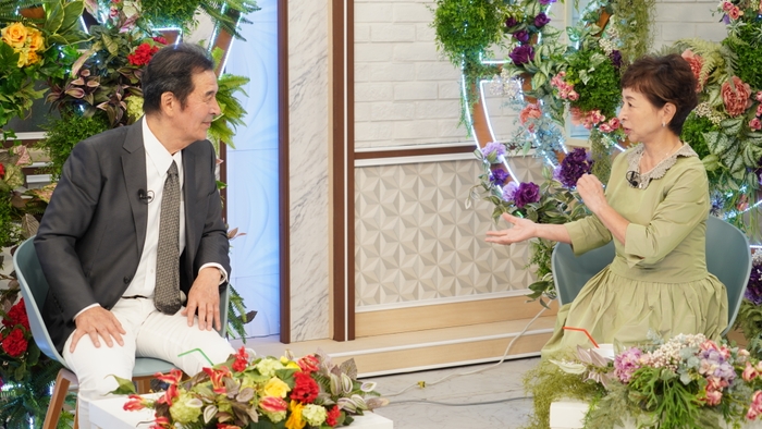 終始笑顔で明るい井上さんにトークも進みます