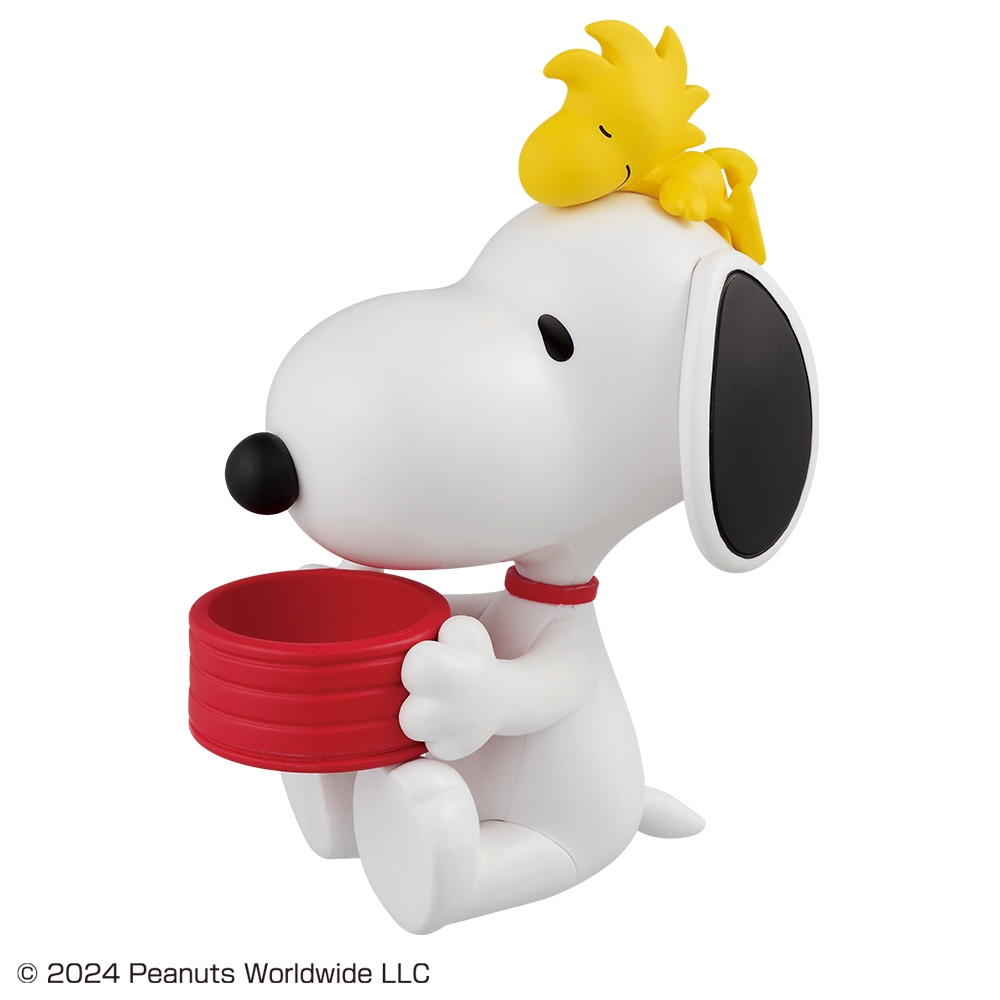 A賞:SNOOPY ミニ小物入れ付きフィギュア