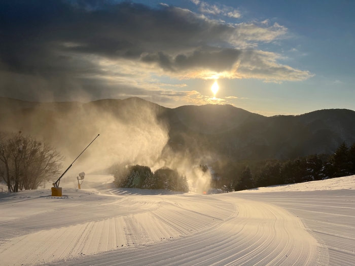 朝の風景 昨シーズン