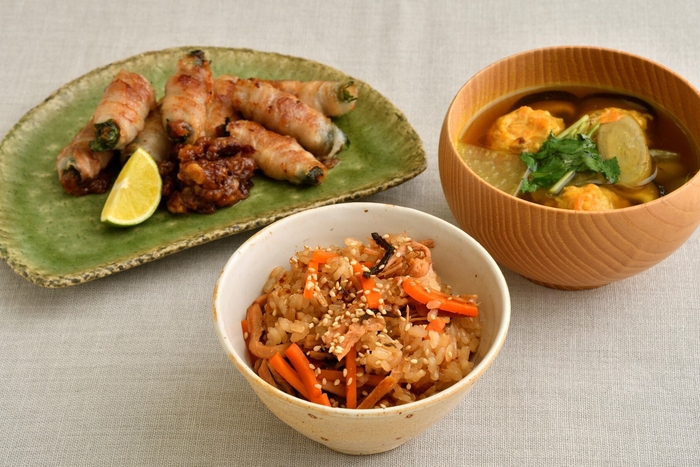 東北郷土料理×きび砂糖(R) レシピ3品