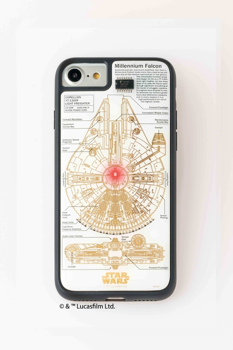 FLASH M-FALCON 基板アート iPhone 7/8 白