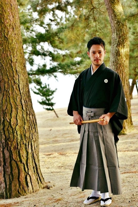 毎晩行われる邦楽の演奏（篠笛）