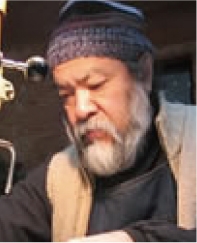 組み木絵作家 中村道雄氏