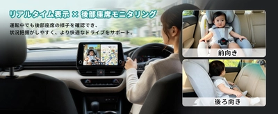 【オットキャスト最新】見守りカメラ《Cabin Care》新発売 見守りカメラ × 有線CarPlayワイヤレス化　 後部座席の「見えない不安」を、1台で解決。