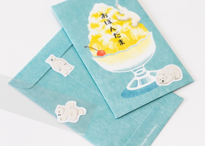 封緘に使ったり、あえて表面に貼ってオリジナルのストーリーをつくったり!