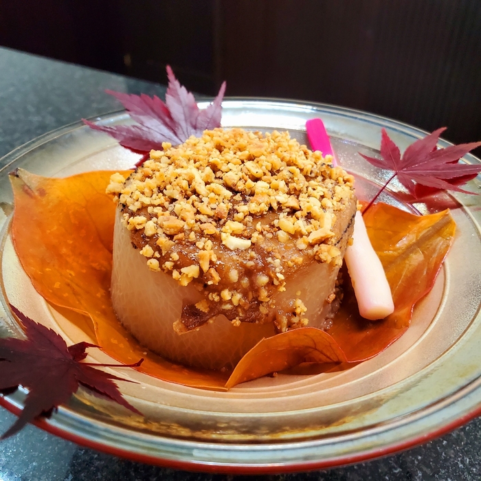 奥塩原高原ホテル「塩原高原大根の田楽〜木の実味噌~」