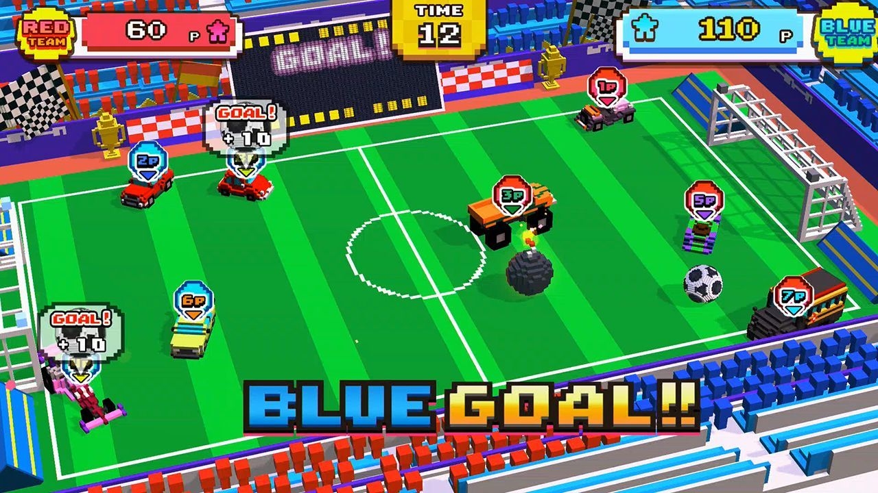 「パーティゲーム:GOAL」相手ゴールにシュートを決めろ!