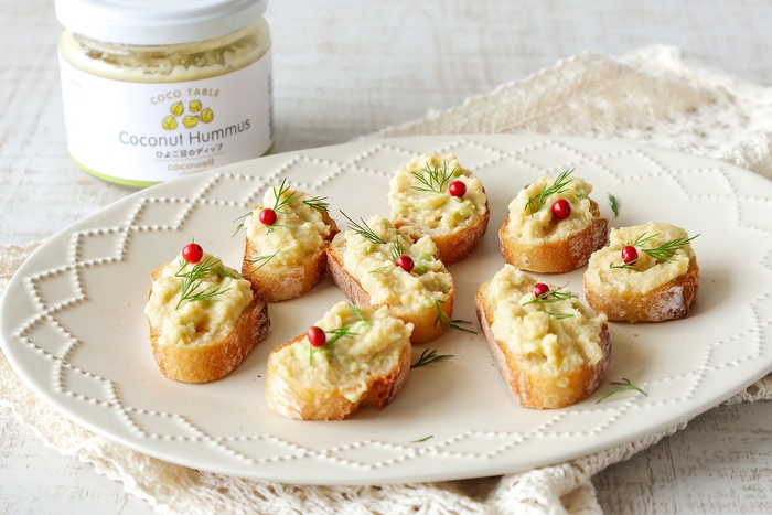 ひよこ豆のディップ