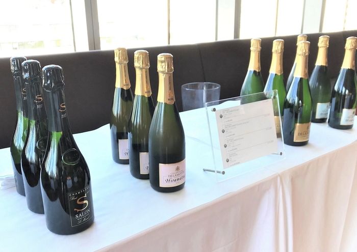 東京開催で販売した至高のシャンパーニュ「SALON(2007)」