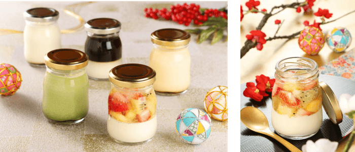 プリン各種/友禅プリン