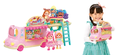 ポケットメルちゃんに 「マジカルクッキング　ポケメルキッチンカー」が登場　 主な玩具専門店・量販店で、7月8日(土)から発売いたします。