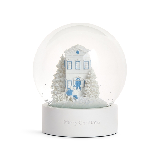 <ウェッジウッド>ホリディスノーグローブ