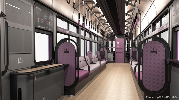 内装イメージ (出入口付近から車内全景