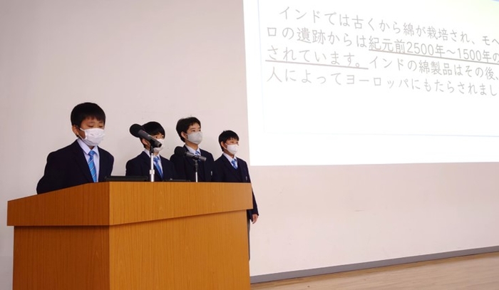 令和4年度(2022年度)学習発表会の様子