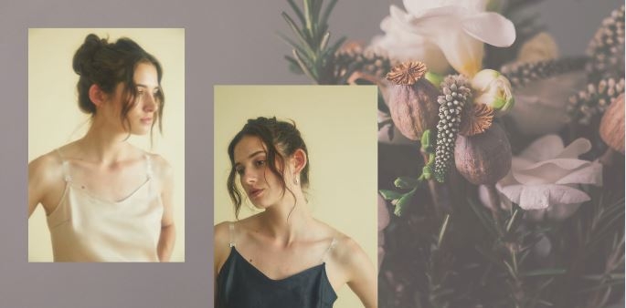 透明ストラップを採用したドレス用インナーは10月14日(木)20時 オンラインショップにて発売