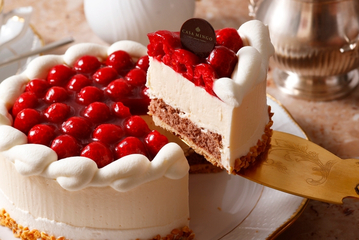 シュス木苺レアチーズケーキ3