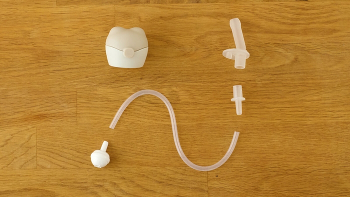 シンプル設計で洗いやすい