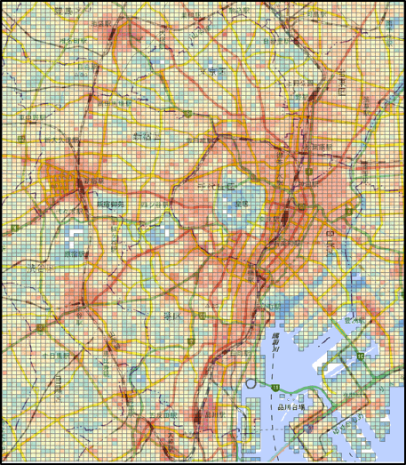 東京都内の平日昼間人口