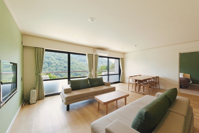 <客室>大自然の眺望を堪能