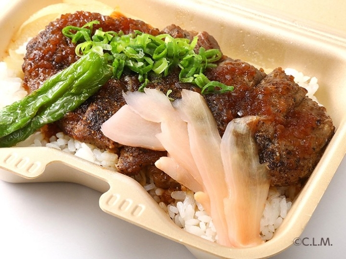 岩下の新生姜ステーキ丼