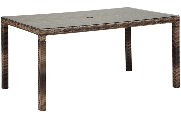 サハラ・ダイニング(ガラス天板付き)