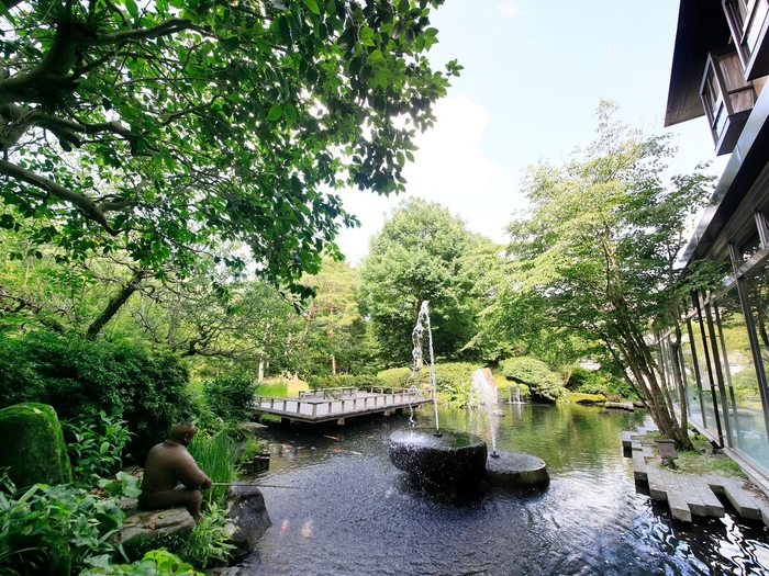 1500坪の日本庭園