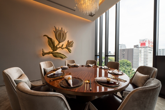 贅沢な個室空間(丸テーブル)