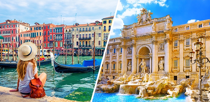 【旅工房】目玉ツアー3:人気No.1イタリア3都市周遊ツアー