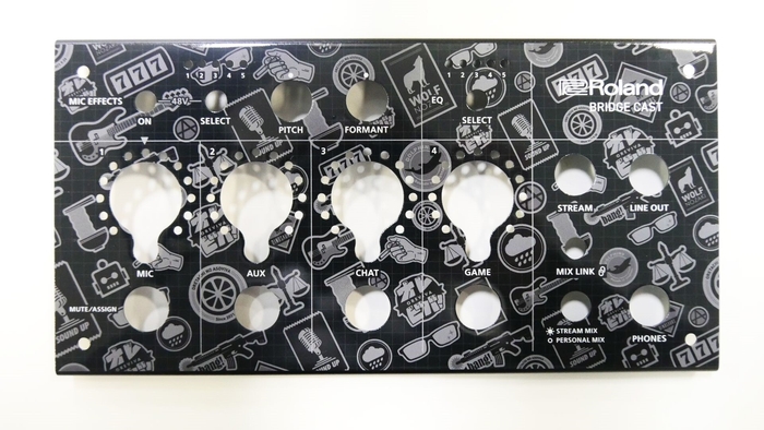 オレビバ!オリジナルデザインの 「BRIDGE CAST」フェイスプレート