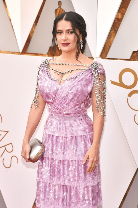 サルマ・ハエック(Photo by Kevin Mazur/WireImage)