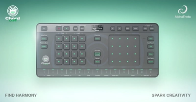 コードレコメンド機能でコードが弾ける、作れる、 ひらめきが生まれるグルーヴボックス「Chordcat」