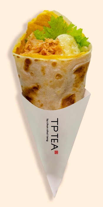 「チキン蛋餅(だんぴん)」単品ハーフサイズ 250円