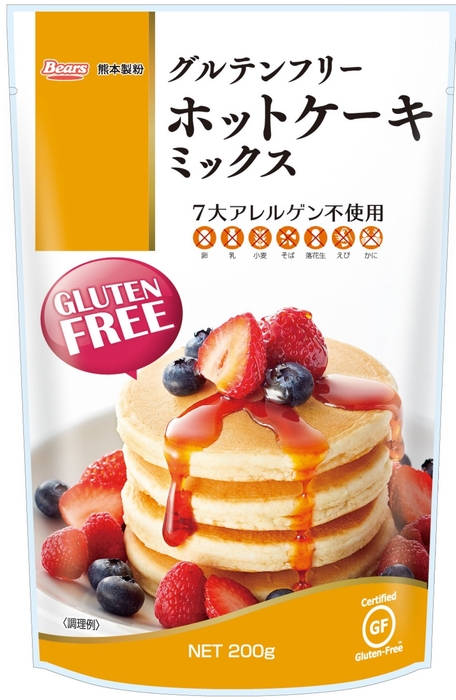 グルテンフリーホットケーキミックス