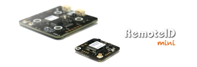ドローンなど無人航空機に搭載する「リモートID」の新製品　 世界最小・最軽量『リモートID mini』を製品化！