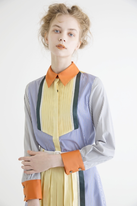 【カラーブロックシャツ(税込45,100円)】