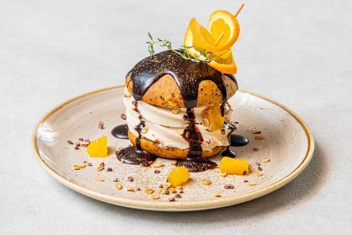 ゼンブブレッド《紅茶&オレンジ》のデザートサンド